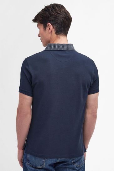 Barbour navy polo shirt outlet