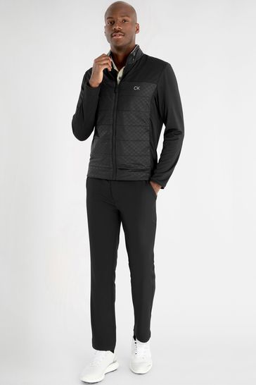 Buy Calvin Klein Golf Malden Hybrid Black Jacket from Next Luxembourg