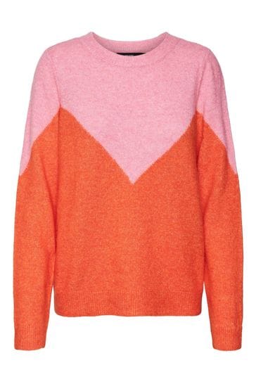 Vero moda pink jumper outlet