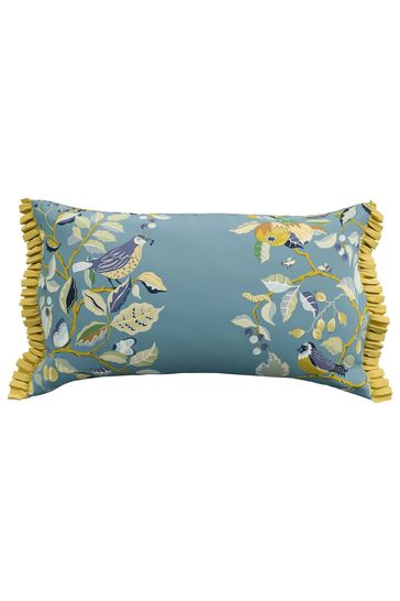 Buy Sanderson Blue Kingfisher Iris Cushion from Next Bahrain