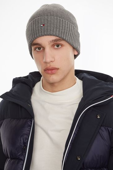 Buy Tommy Hilfiger Essential Flag Beanie from Next USA
