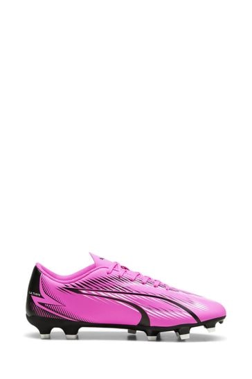 Puma Pink Ultra Play Firmground Football Boots
