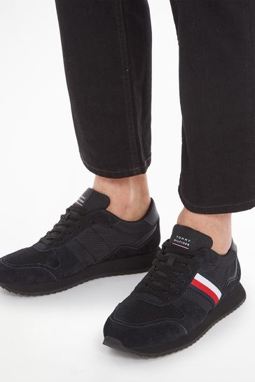 Buy Tommy Hilfiger Runner Black Trainers from Next Canada