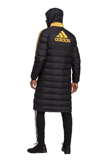 adidas black winter coat