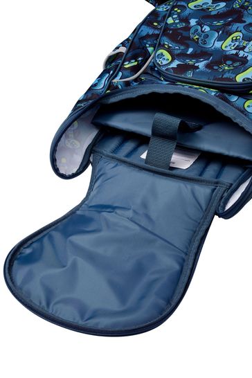 Buy Smiggle Blue Vivid Access Backpack with Reflective Tape from