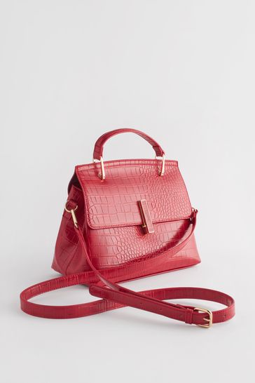 Red croc clearance handbag