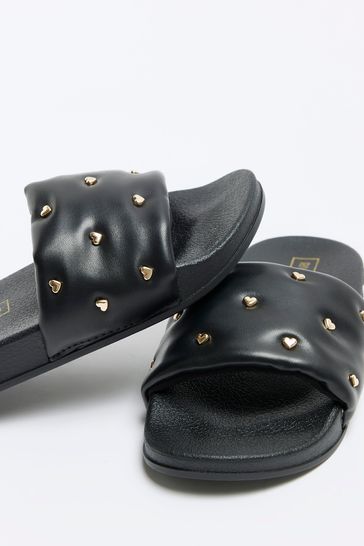 River island sliders girls shop