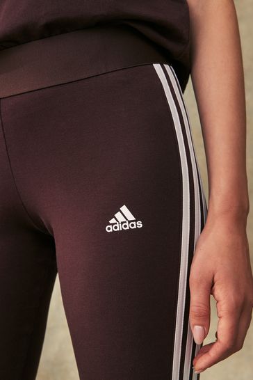 Maroon adidas leggings best sale