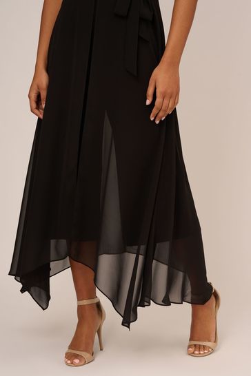 Jumpsuit with chiffon on sale skirt