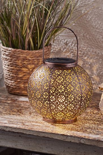 Wicker lanterns shop for garden