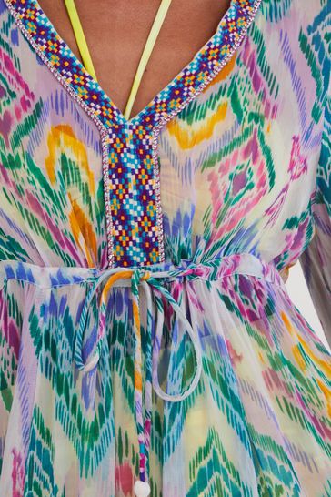 Monsoon kaftan dress clearance