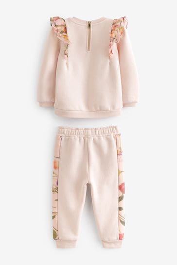 Buy Baker by Ted Baker 0 6yrs Pink Frill Sweater and Jogger Set