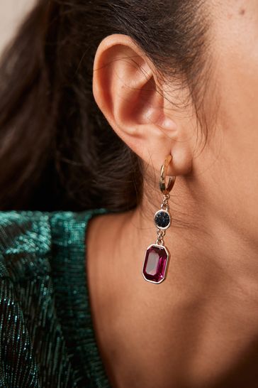 Gold mismatched earrings clearance