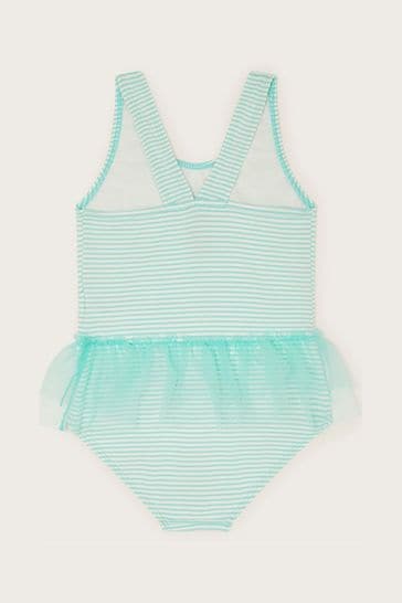 Buy Monsoon Baby Green Seersucker Swimsuit from Next Canada