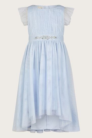 Monsoon Blue Penelope Belt Dress