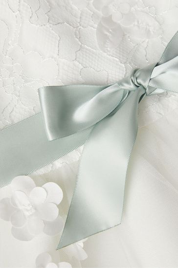 Monsoon baby shop white dress