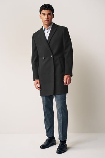 Double breasted over coat top