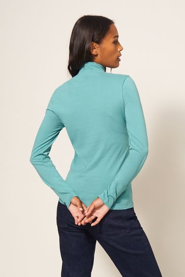 High neck shop polo t shirt