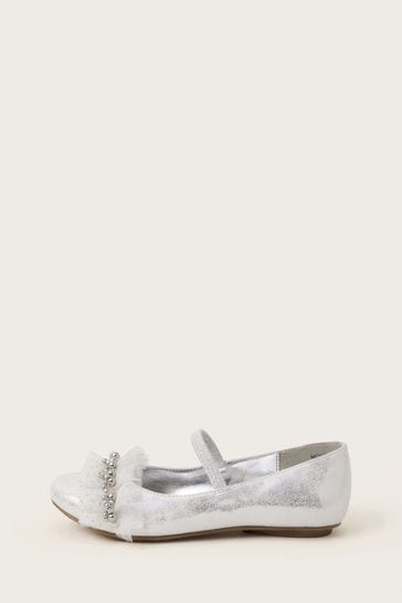 Next silver ballet pumps outlet
