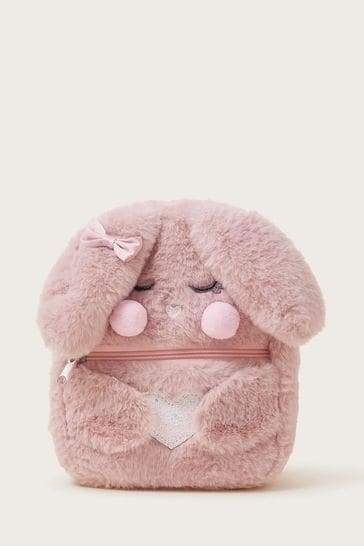 Monsoon Pink I Love My Bunny Backpack