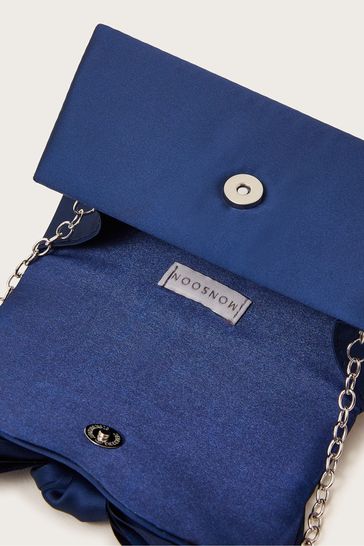 Buy Monsoon Blue Bridesmaid Bow Bag from Next Denmark