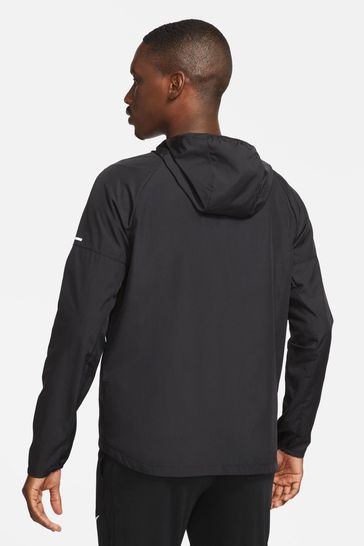 Black running jacket mens hotsell