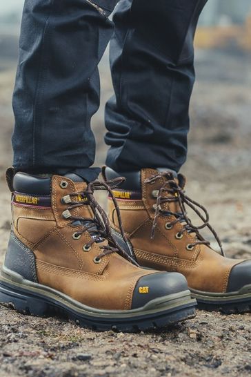 Buy CAT Cream Gravel 6 Inch Safety Boots from the Next UK online shop