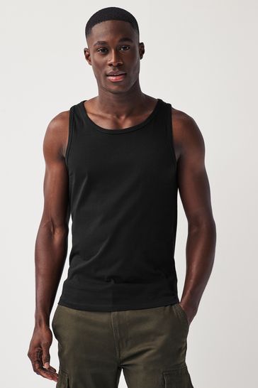 Black Vests 5 Pack