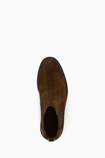 Dune suede chelsea boots on sale