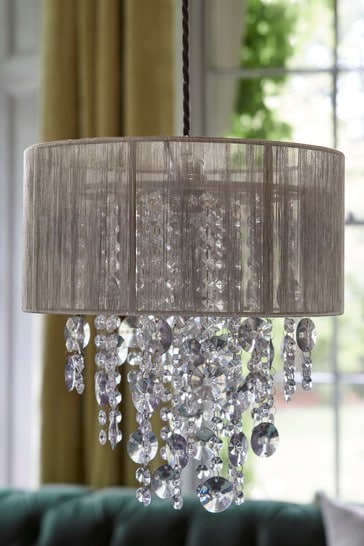 Palazzo Easy Fit Pendant Lamp Shade, How To Make A Pendant Lamp Shade