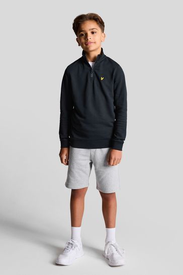 Buy Lyle Scott Boys Navy Half Zip Neck Sweatshirt from Next USA