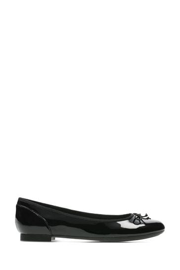Clarks Black Patent Couture Bloom Shoes