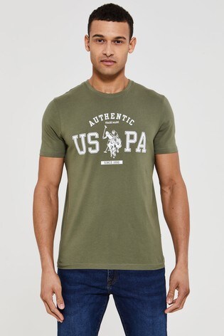 U.S. Polo Assn. Green Authentic Uspa T-Shirt