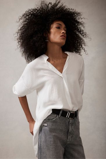 Mint velvet white store jeans