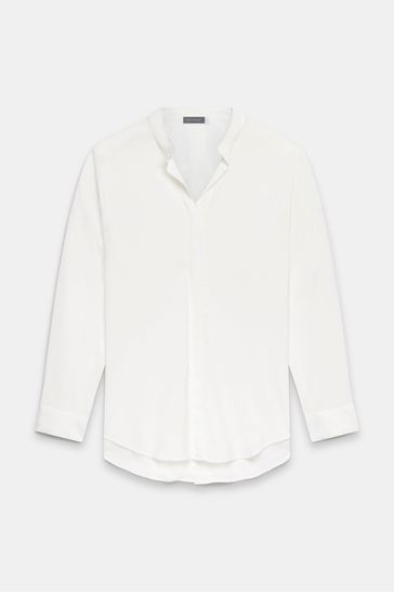 longline white shirt