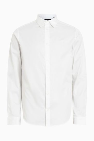 AllSaints White Simmons Shirt
