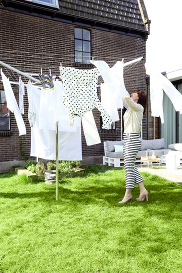 Buy Brabantia Grey Topspinner 60m Ground Spike Washing Line from