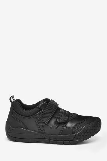 Start-Rite Strike Black Leather School Shoes Narrow Fit