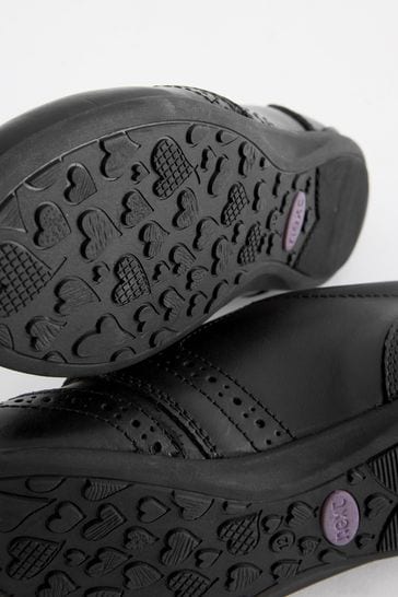 Buy Black Wide Fit G School Leather Lace Up Brogues from Next