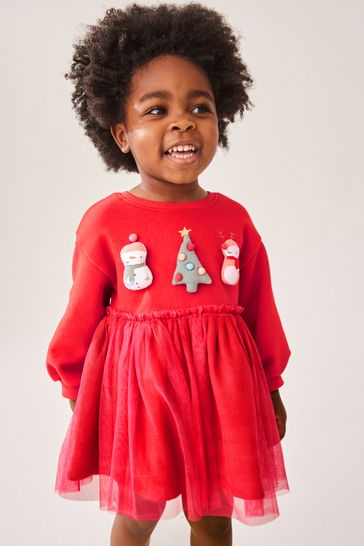 Next christmas dress girl store