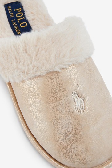 polo scuff slippers