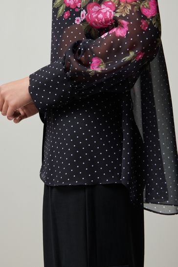 Next polka dot blouse store