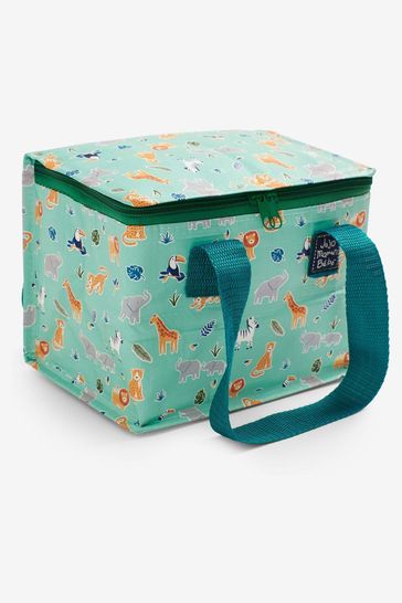 JoJo Maman Bébé Blue Safari Insulated Food and Bottle Bag