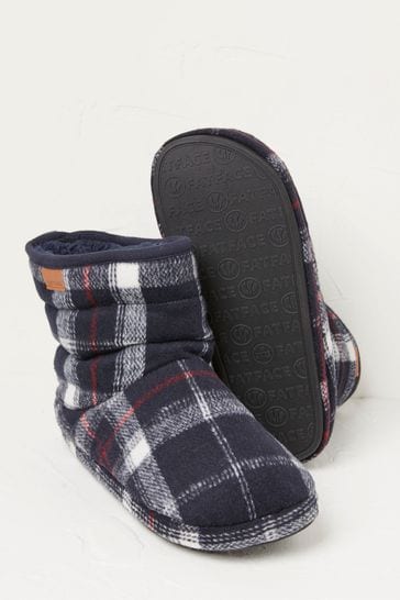 Fat face slipper boots mens online
