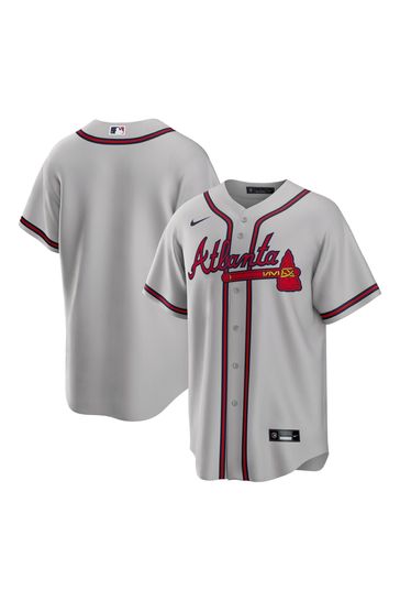 Atlanta braves clearance road jersey