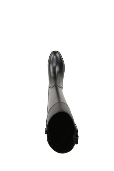 Vionic Leather Phillipa Knee High Black Boots