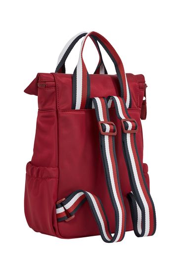 Tommy hilfiger mini backpack discount red