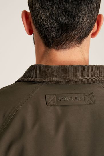 Buy Joules Arbury Brown Fleece Lined Waterproof Jacket With