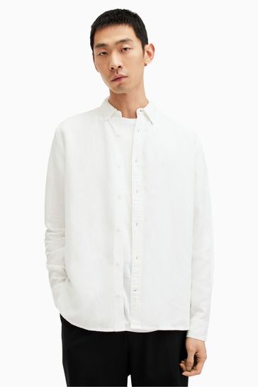 AllSaints White Laguna Shirt