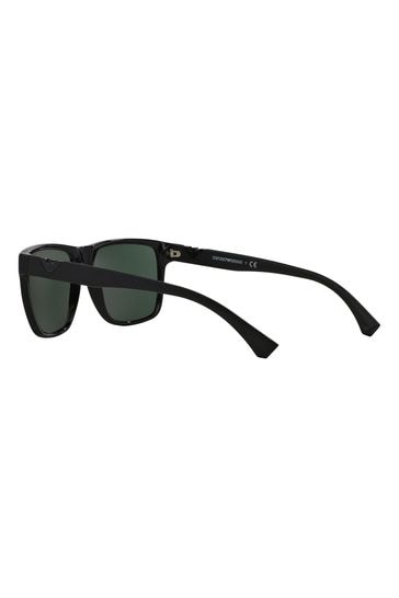 Emporio armani sunglasses black outlet